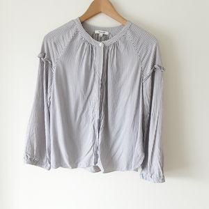 Madewell pinstripe blouse